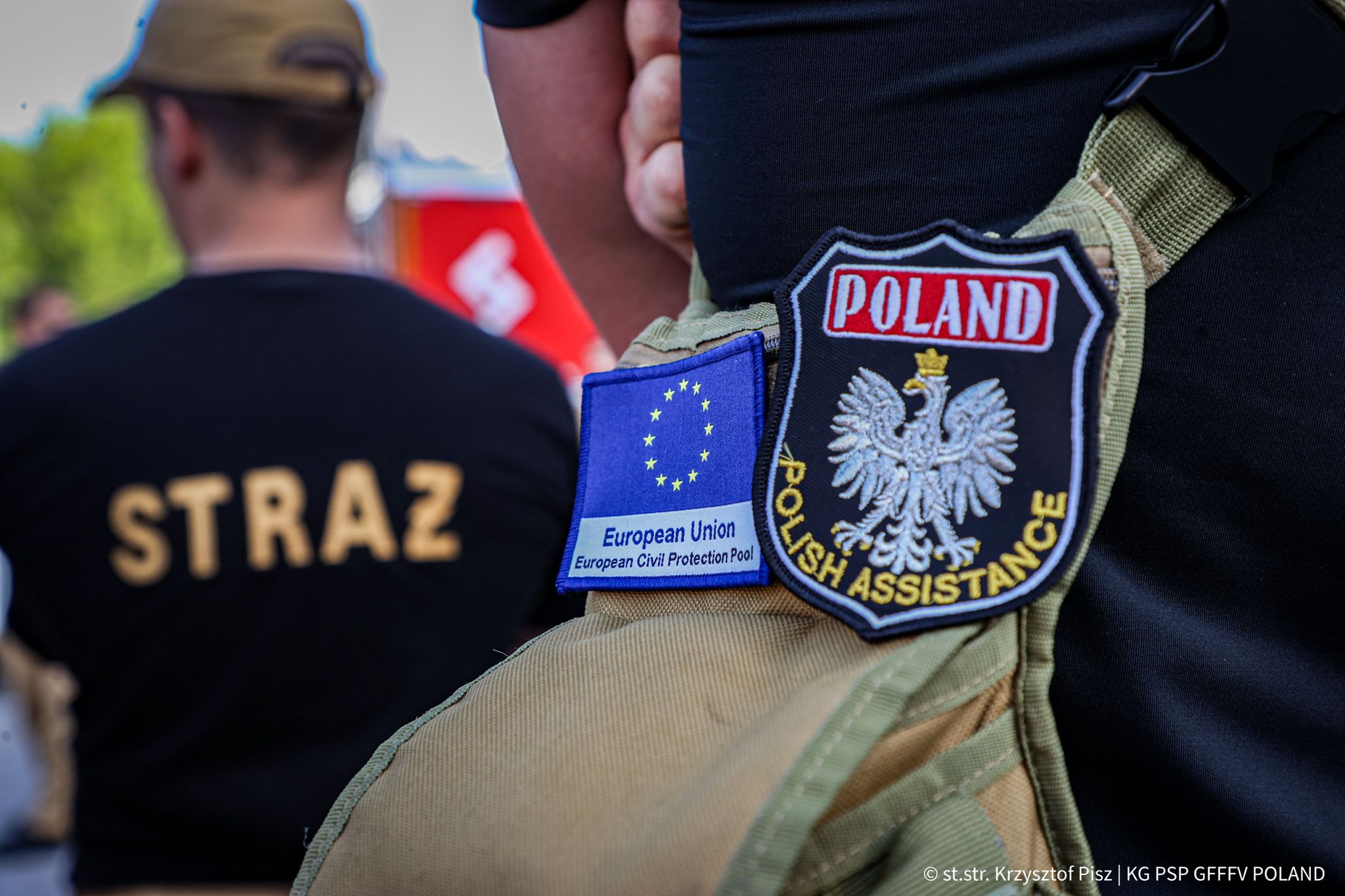 Komendant Główny PSP: Polscy strażacy zabezpieczają Ateny