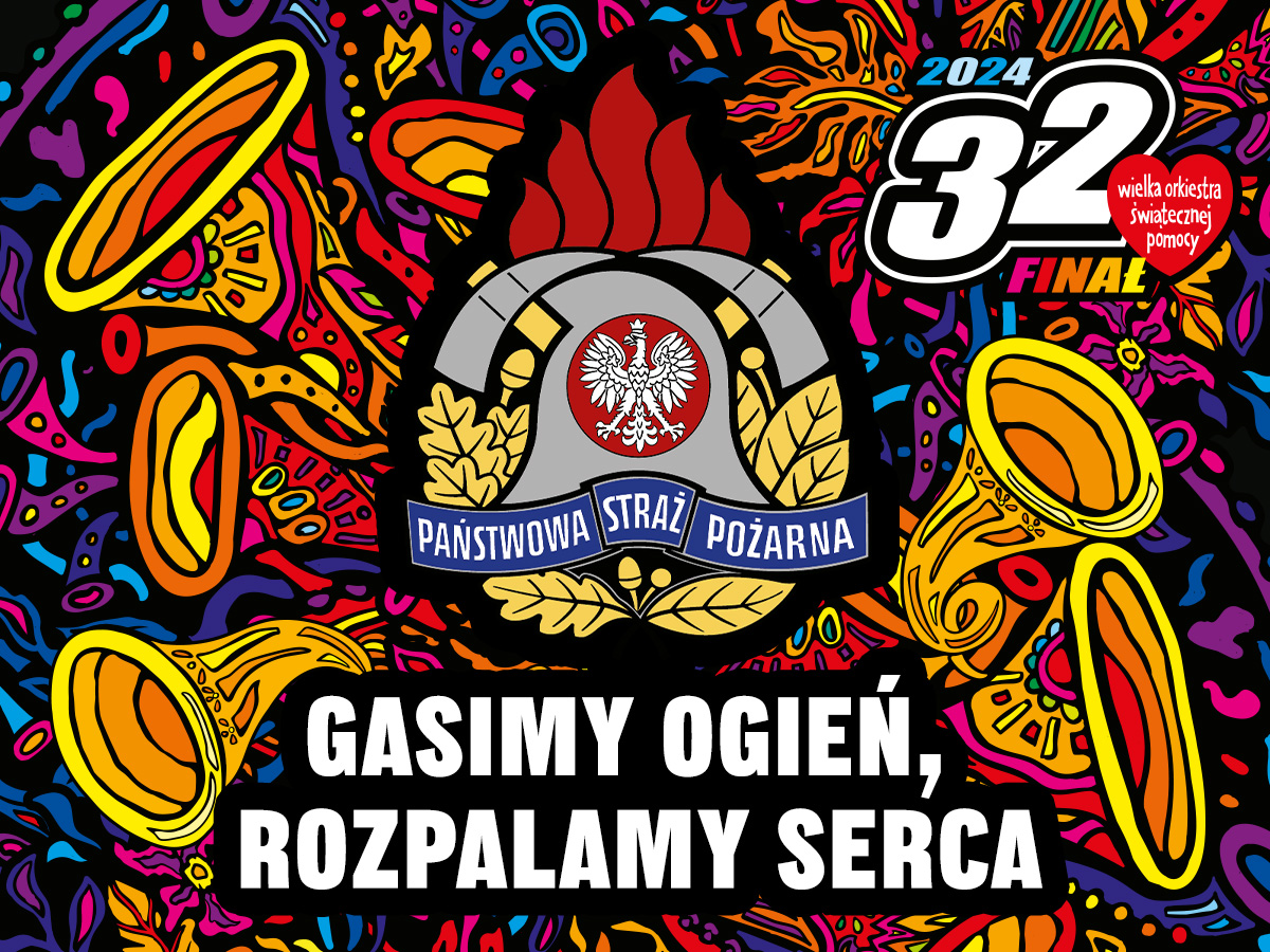 32. finał WOŚP z udziałem Komendy Głównej PSP