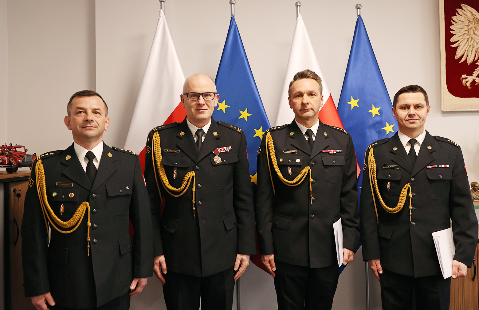 Powierzenie obowiązków na kolejnych stanowiskach w PSP