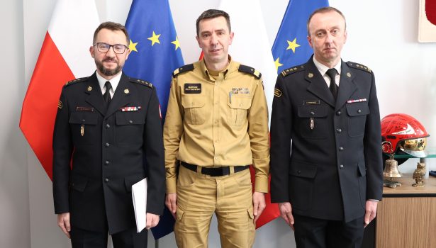 Nowy zastępca komendanta wojewódzkiego PSP w Lublinie