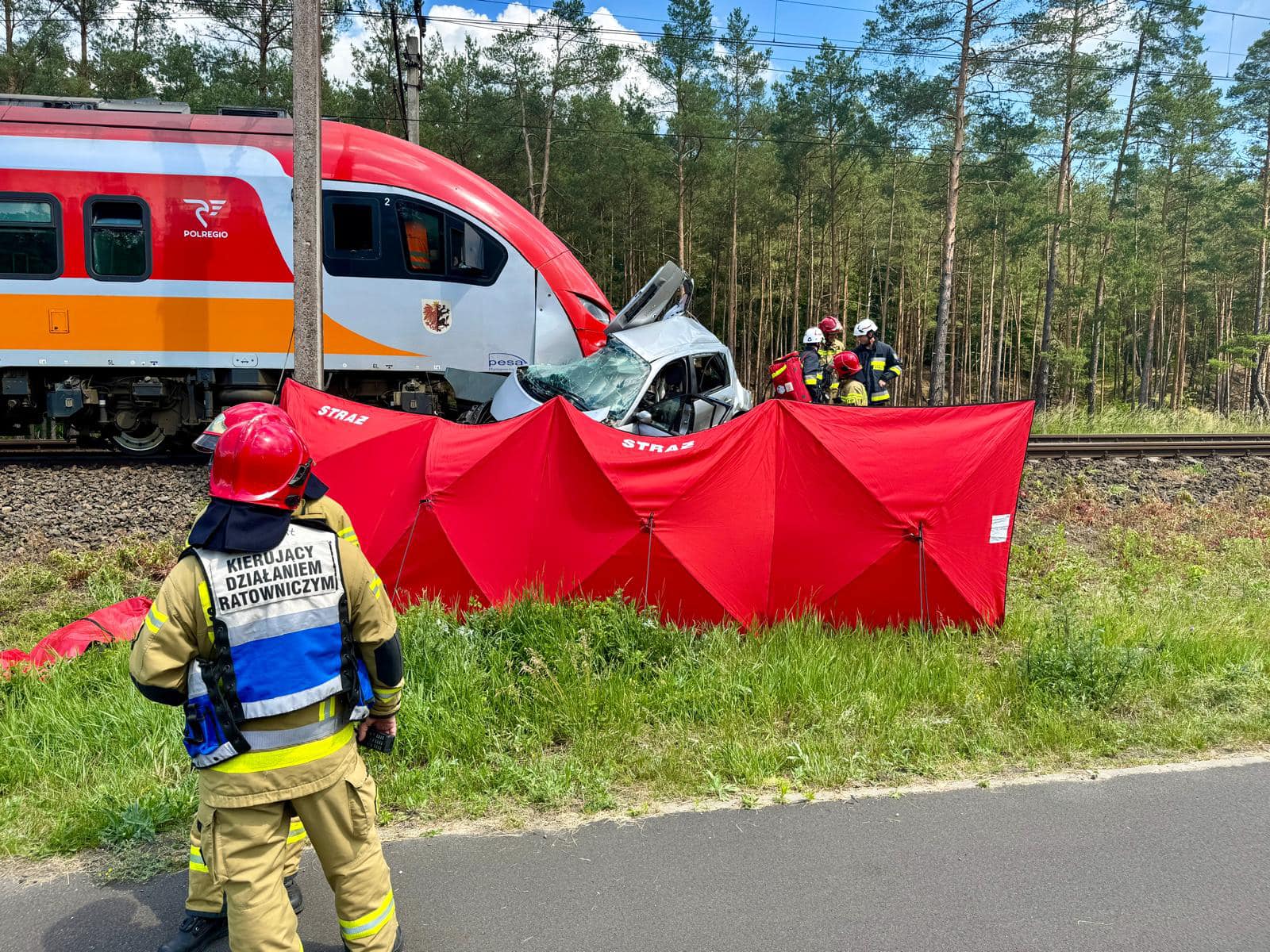 Tragiczny wypadek na przejeździe kolejowym w Pile