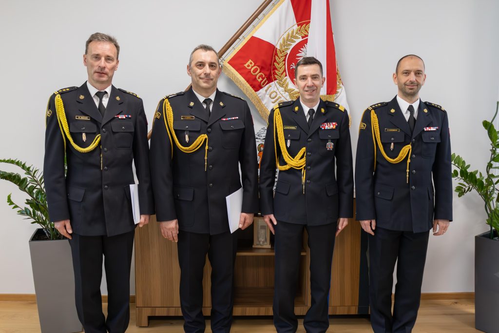 Pięciu nowych Zastępców Komendantów Wojewódzkich PSP
