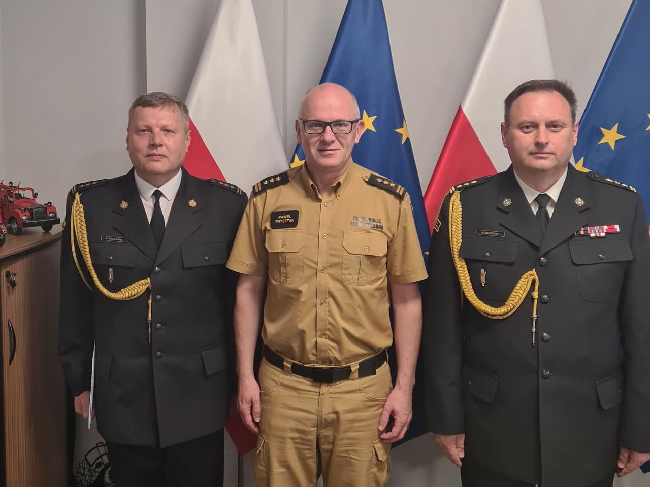 Nowy zastępca komendanta wojewódzkiego PSP w Łodzi