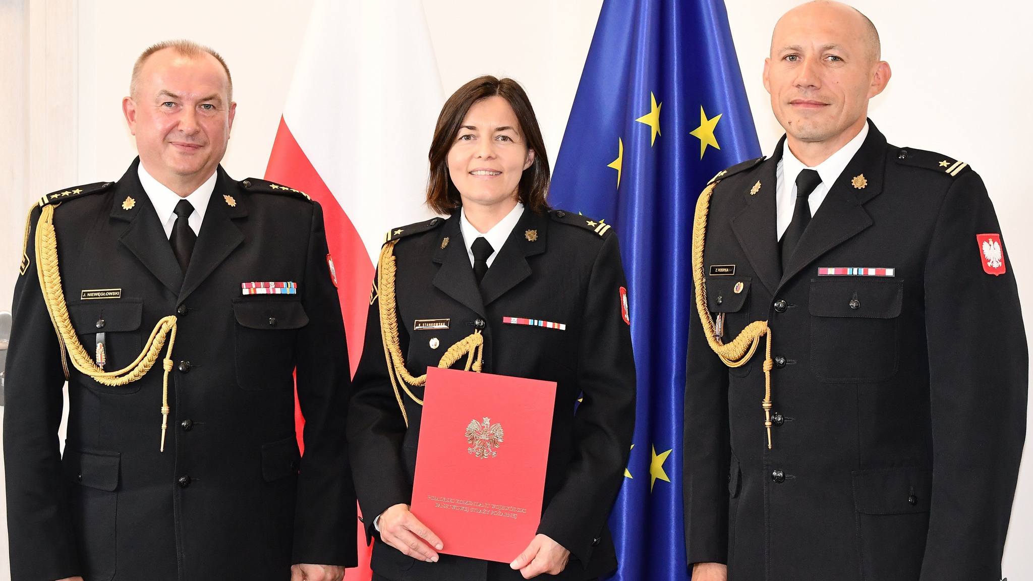 Nowe powołania w PSP. Kolejna kobieta w kadrze zarządzającej