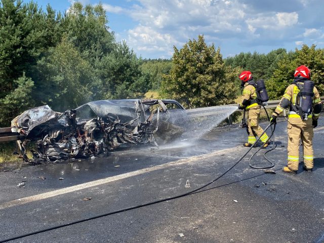 Wypadek drogowy w Lubartowie. Jedna osoba zginęła na miejscu