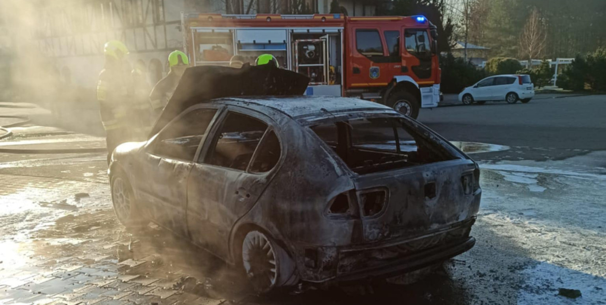 Tragiczny pożar na stacji benzynowej. Znaleziono ciało mężczyzny