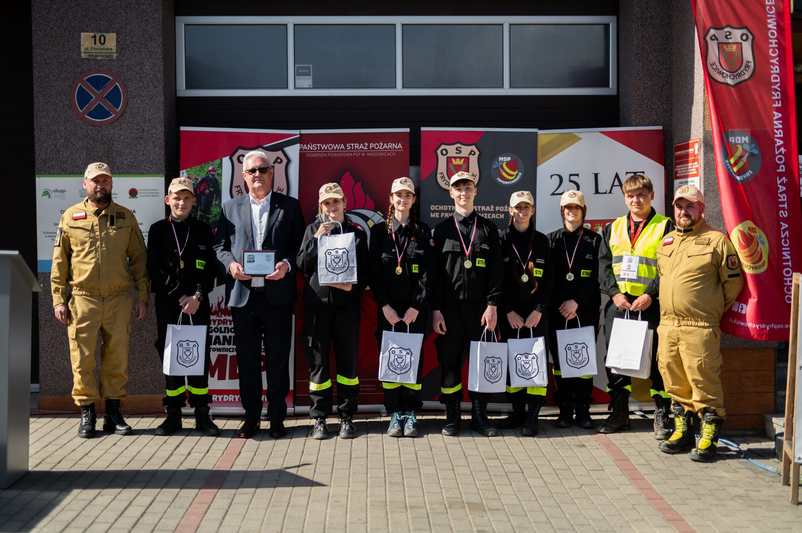 Młodzieżowe Drużyny Pożarnicze rywalizowały we Frydrychowicach