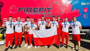 Polska reprezentacja ze złotem na Mistrzostwach Europy FireFit