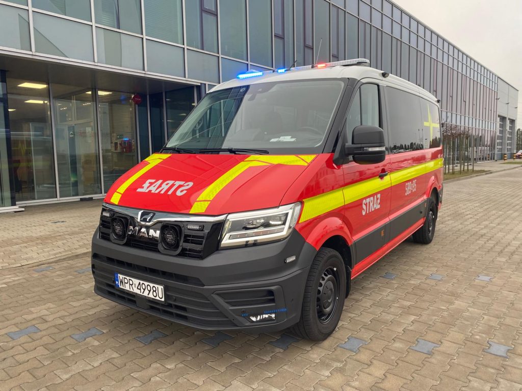 MAN TGE na straży bezpieczeństwa