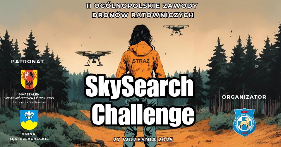 SkySearch Challenge 2025 – ogólnopolskie zawody dronów ratowniczych
