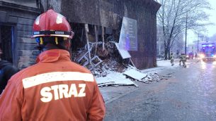 zawalenie kamienicy w Bielsku-Białej