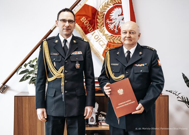 St. bryg. Mariusz Lenartowicz kończy służbę w PSP