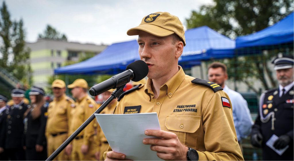 Nigdy nie wolno zapominać o tym, że jesteśmy zespołem – rozmowa z mł. bryg. Mateuszem Pyrzanowskim