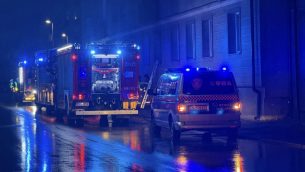 Pożar mieszkania w Skierniewicach. Strażacy ewakuowali 79-latka z kamienicy przy ul. Jagiellońskiej