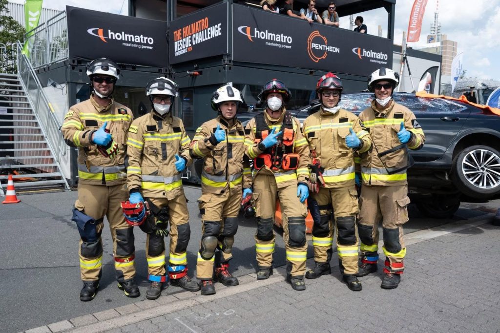 Nasi autorzy reprezentowali kraj podczas Holmatro Rescue Challenge 2026 w Hanowerze