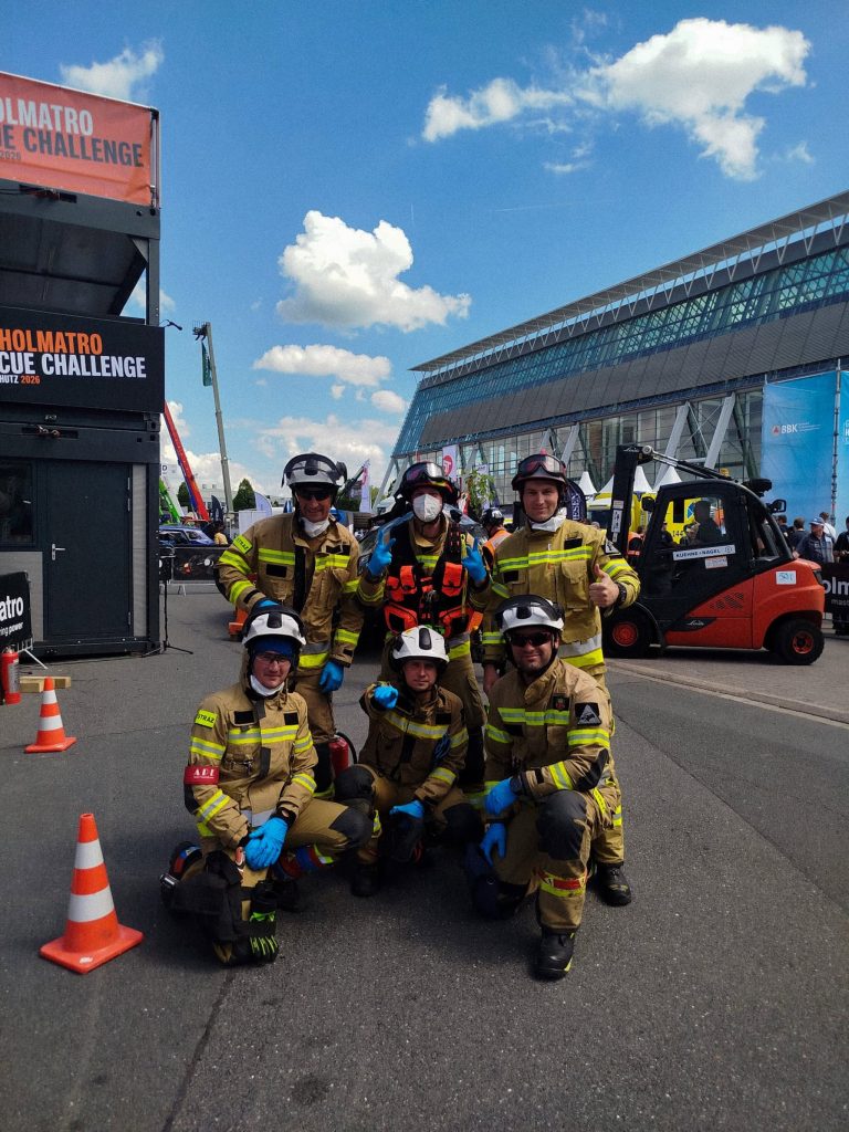 Nasi autorzy reprezentowali kraj podczas Holmatro Rescue Challenge 2026 w Hanowerze