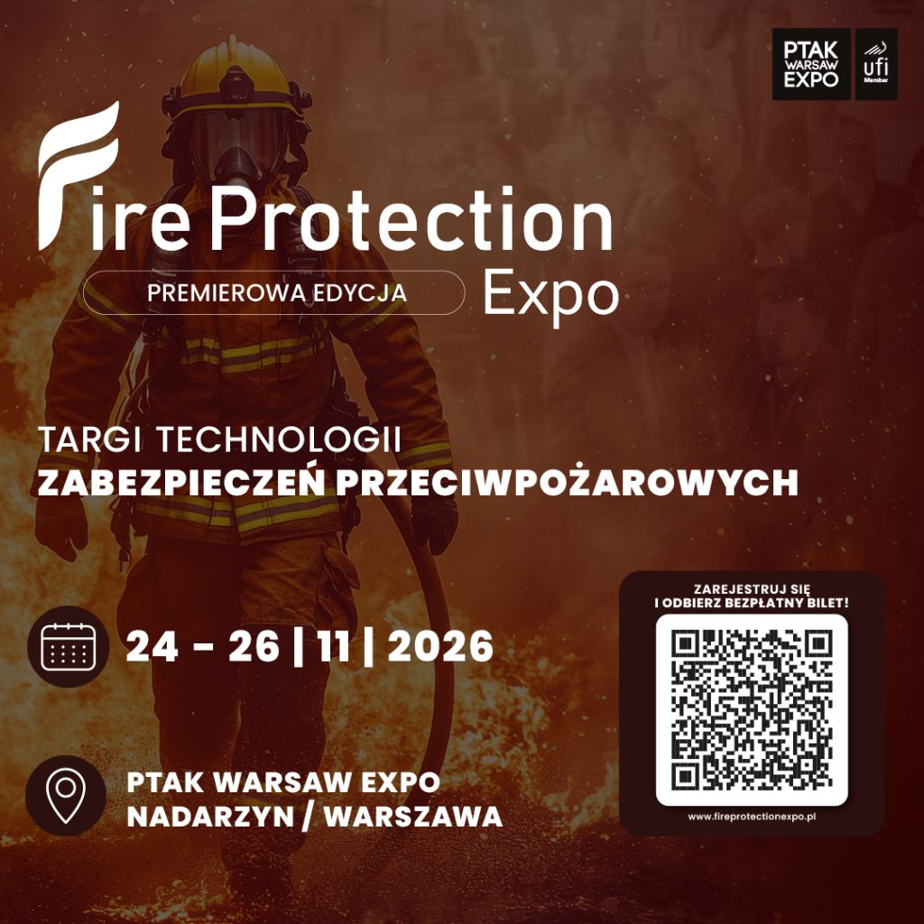 Nowe zagrożenia, nowe technologie. FireProtection Expo 2026 dla branży pożarniczej